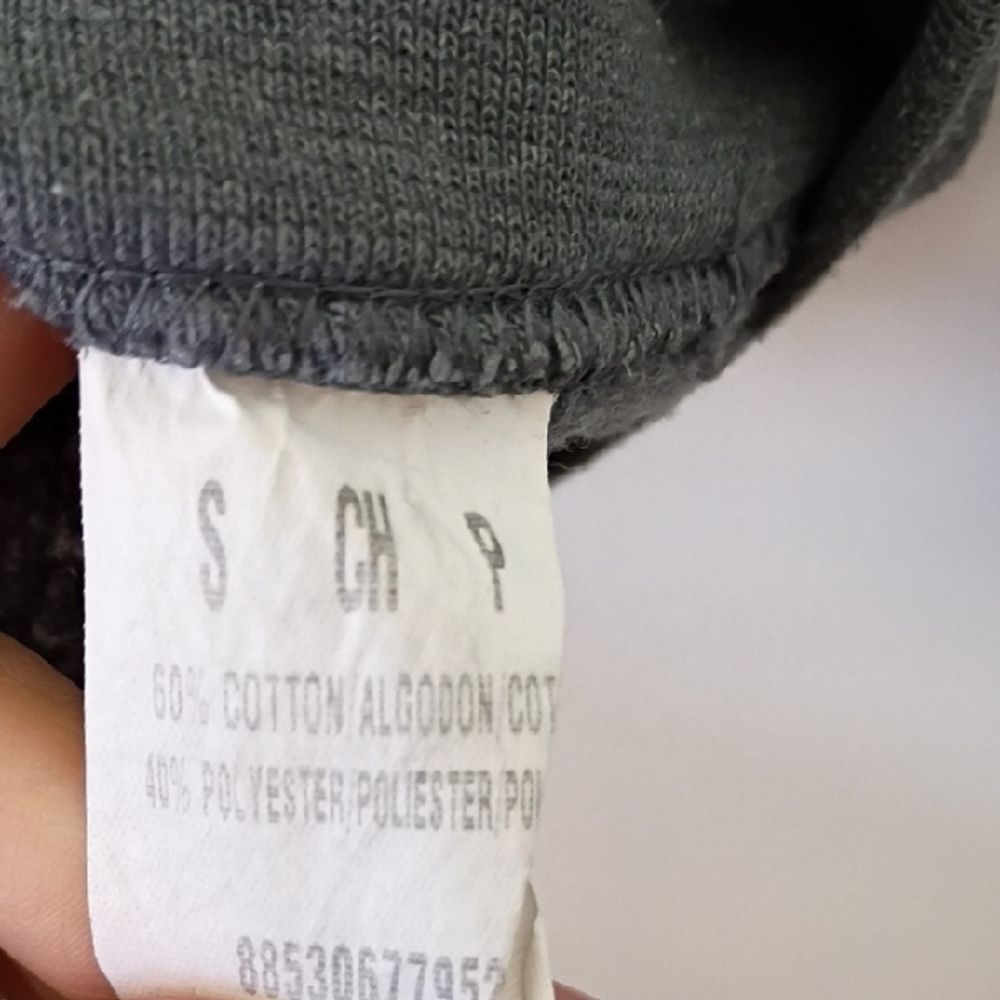 Fruit of the Loom Hair Stylist Graphic Sweater Womens Small Gray “Hair Therapist - Picture 3 of 11